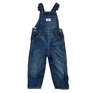 OshKosh B'Gosh Fleece Lined Denim Overalls